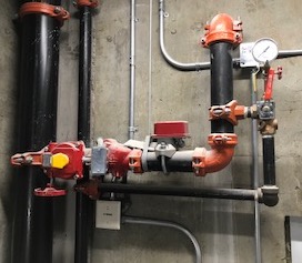 Fire sprinkler monitoring