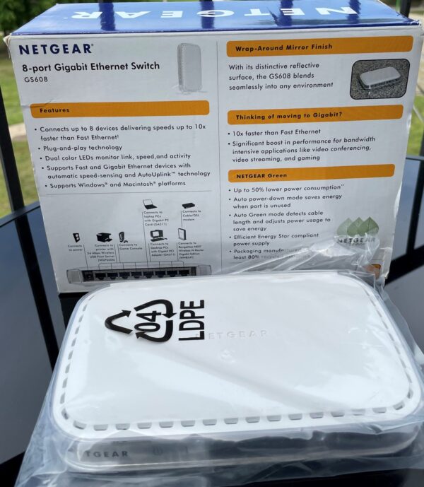 8 port ethernet switch netgear
