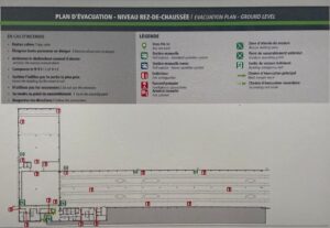 Evacuation plan